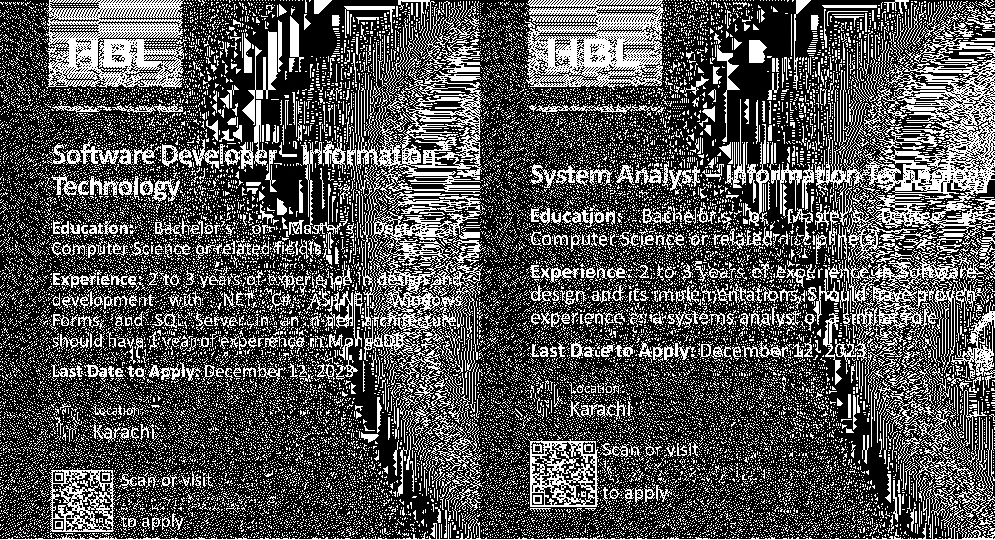 Habib Bank Limited HBL Jobs 2023 HBL Online Apply