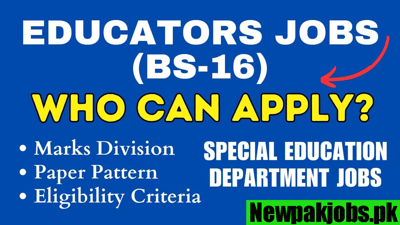 PPSC Educators Jobs 2024 PPSC Jobs Online Apply